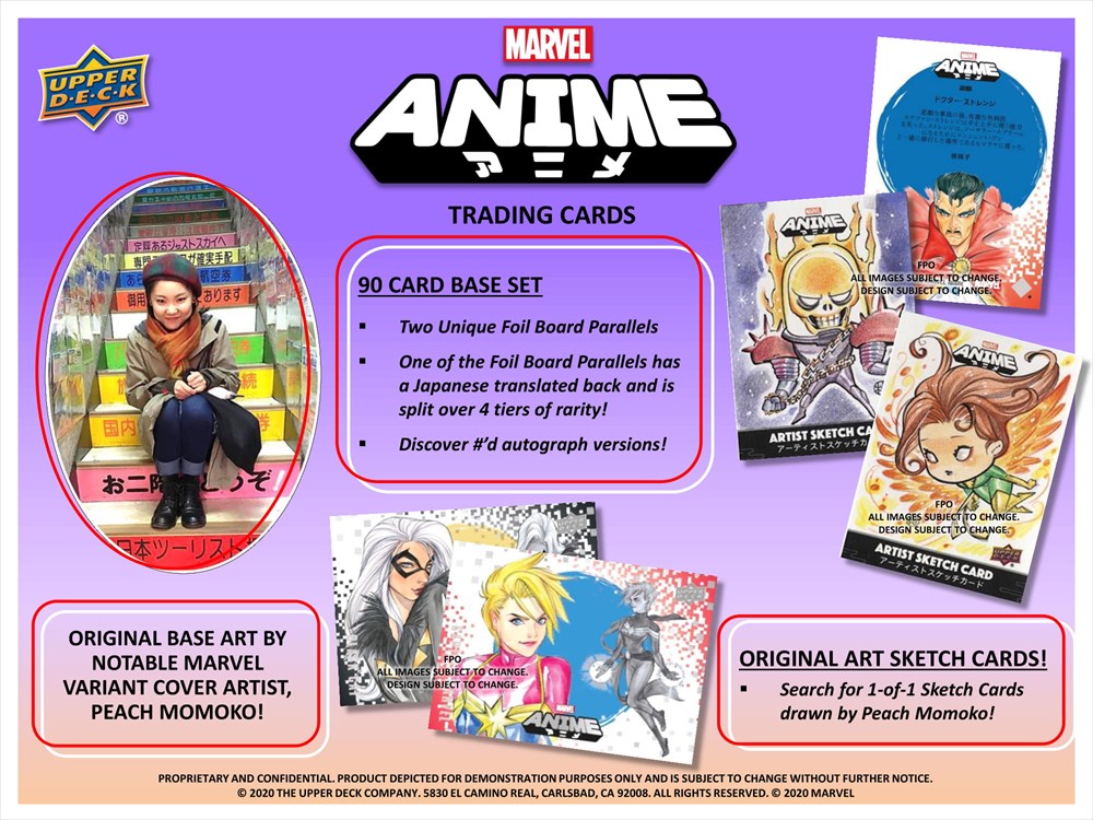 UPPER DECK 2020 MARVEL ANIME | Trading Card Journal