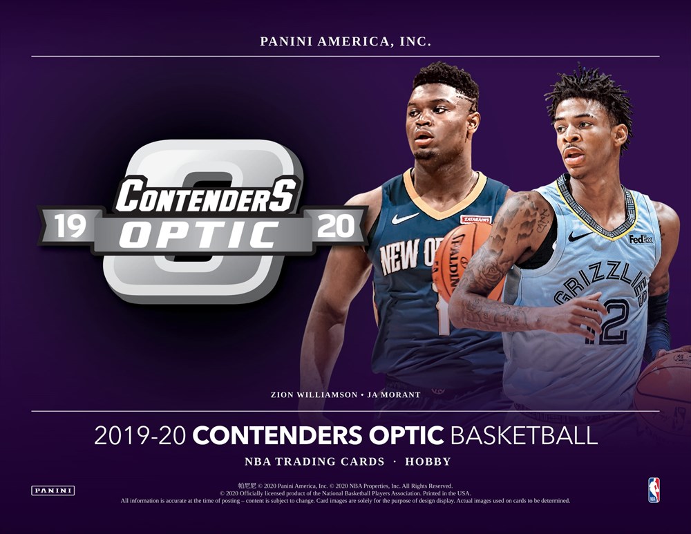 NBA 19-20 PANINI CONTENDERS OPTIC BASKETBALL