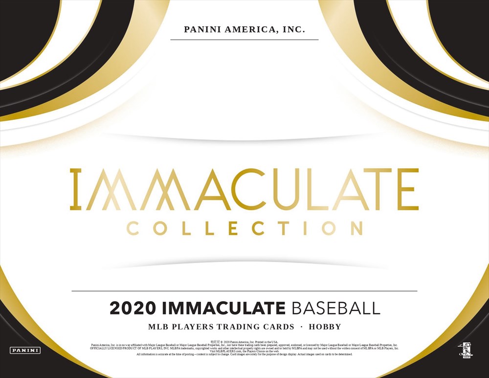 2020 PANINI IMMACULATE COLLECTION BASEBALL