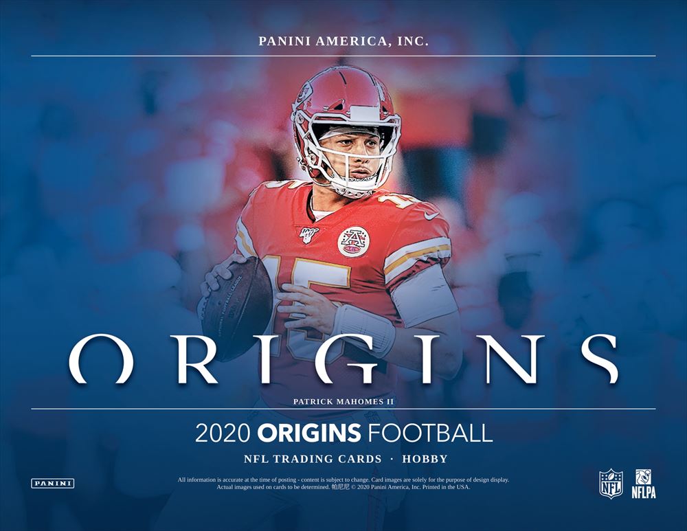 NFL 2020 PANINI ORIGINS FOOTBALL