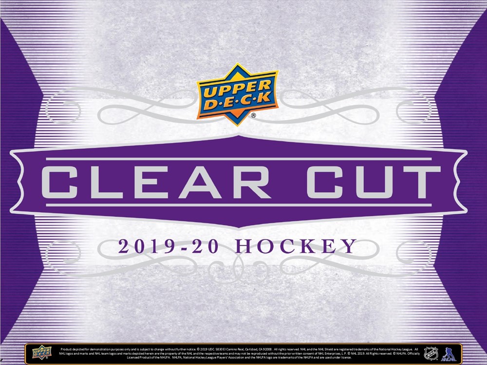 NHL 2019-20 UD CLEAR CUT HOCKEY