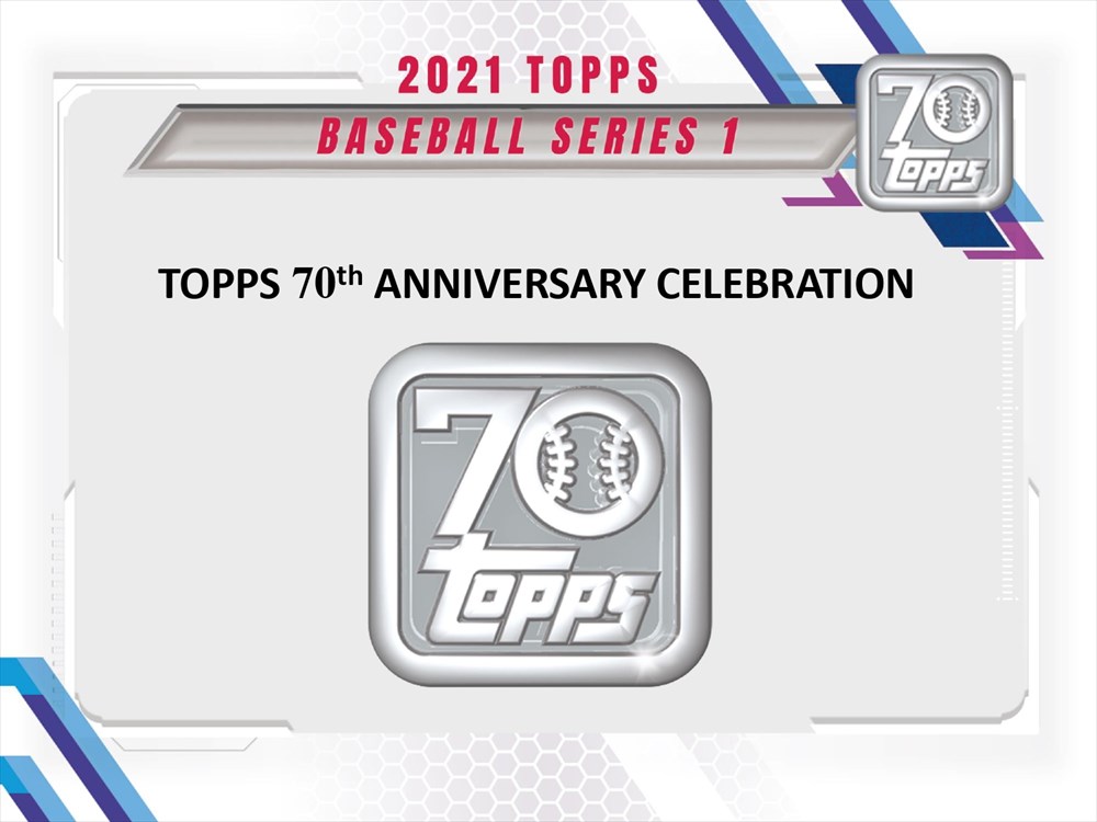 MLB 2021 TOPPS SERIES 1 HOBBY