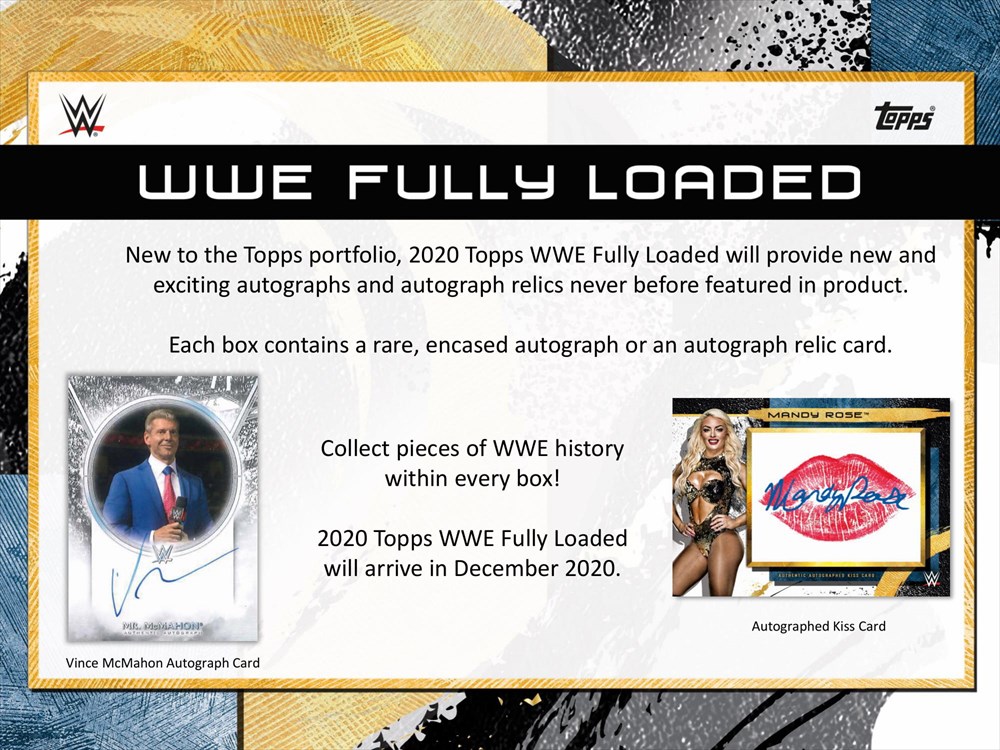 2020 TOPPS WWE FULLY LOADED