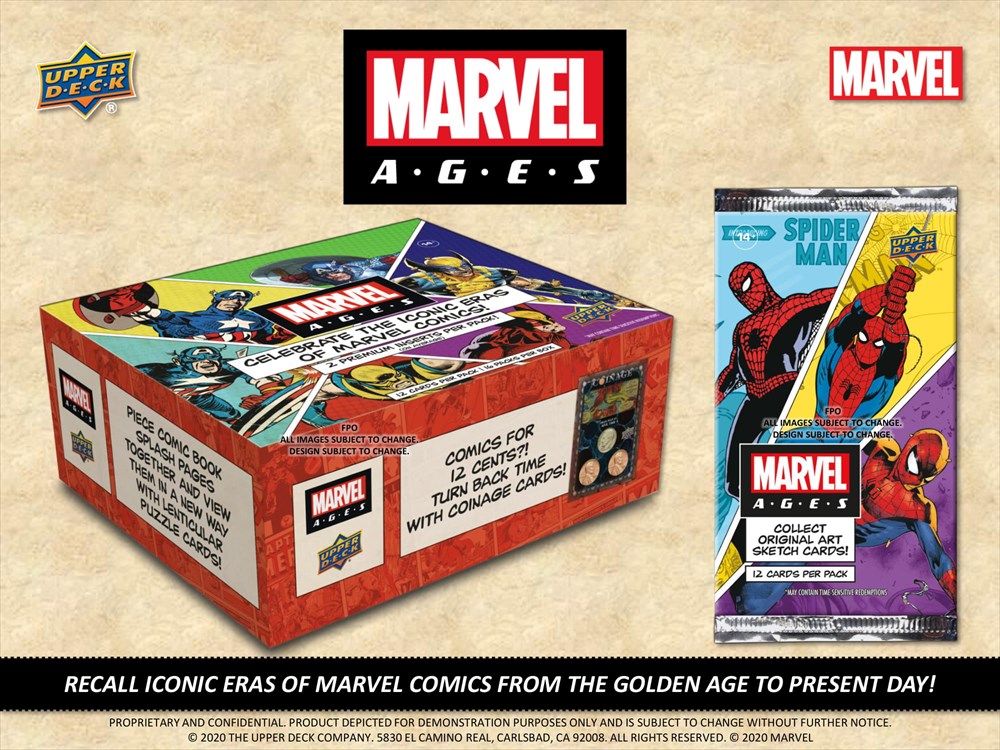 2020 UPPER DECK MARVEL AGES