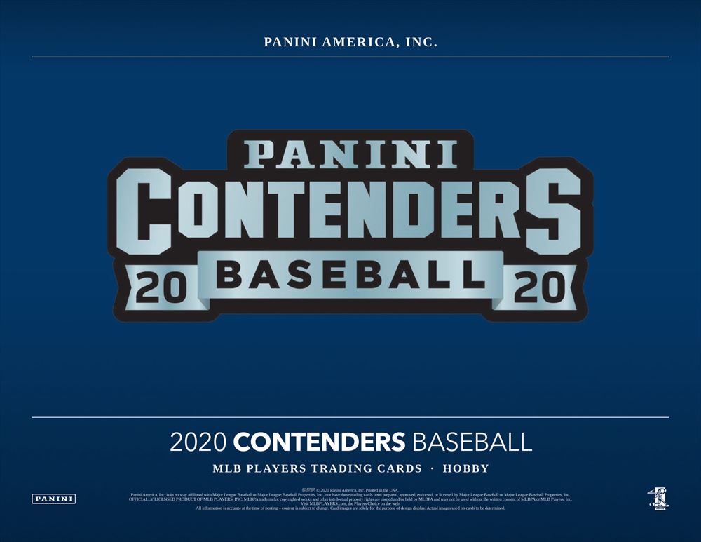 2020 PANINI CONTENDERS BASEBALL