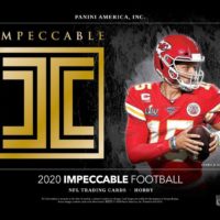 NFL 2020 PANINI IMPECCABLE FOOTBALL