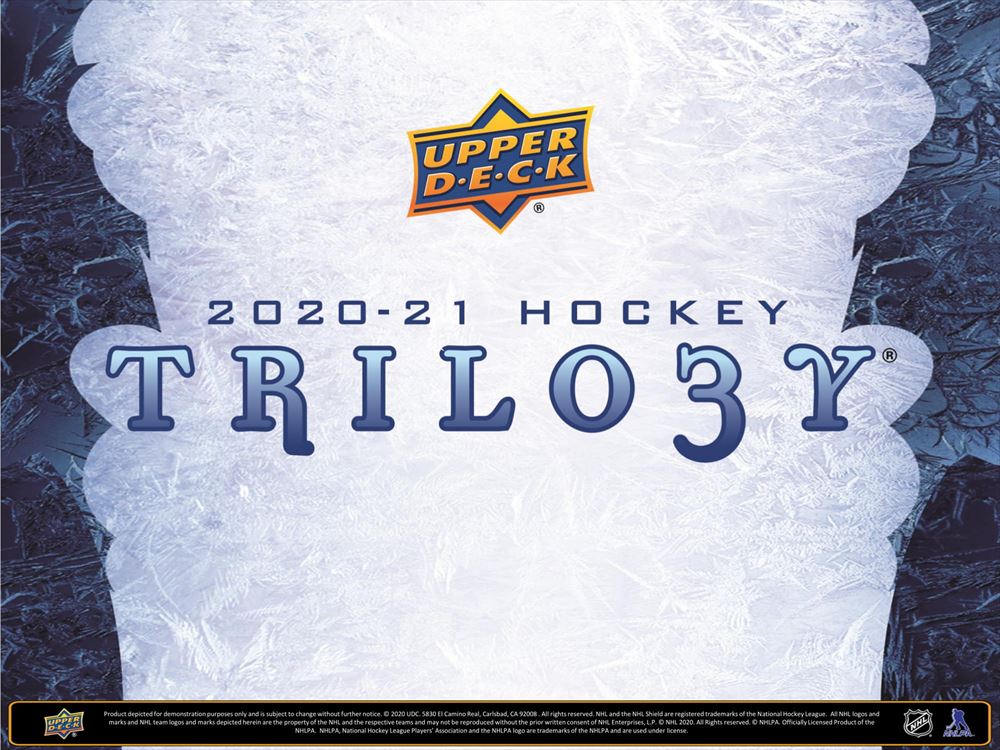 NHL 2020-21 UD TRILOGY HOCKEY