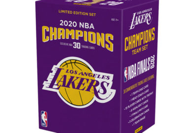 NBA 2019-20 PANINI LOS ANGELES LAKERS CHAMPIONS TEAM SET