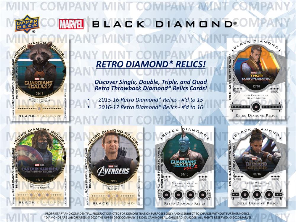 Upper Deck Marvel Black Diamond サインカード