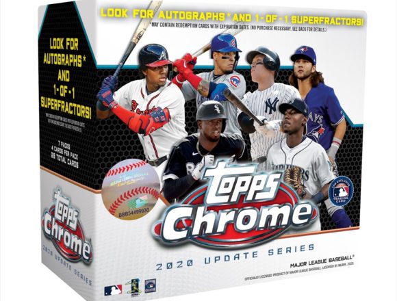 MLB 2020 TOPPS CHROME UPDATE BASEBALL