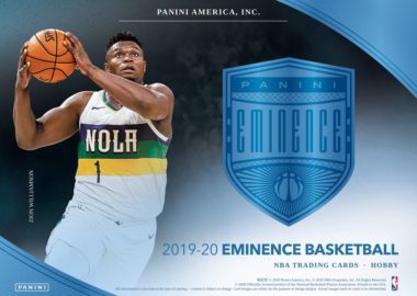 NBA 2019-20 PANINI EMINENCE BASKETBALL