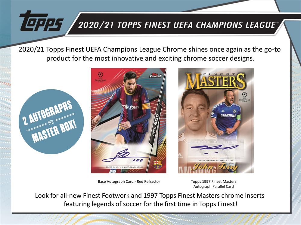 2020/21 TOPPS FINEST UEFA CHAMPIONS LEAGUE