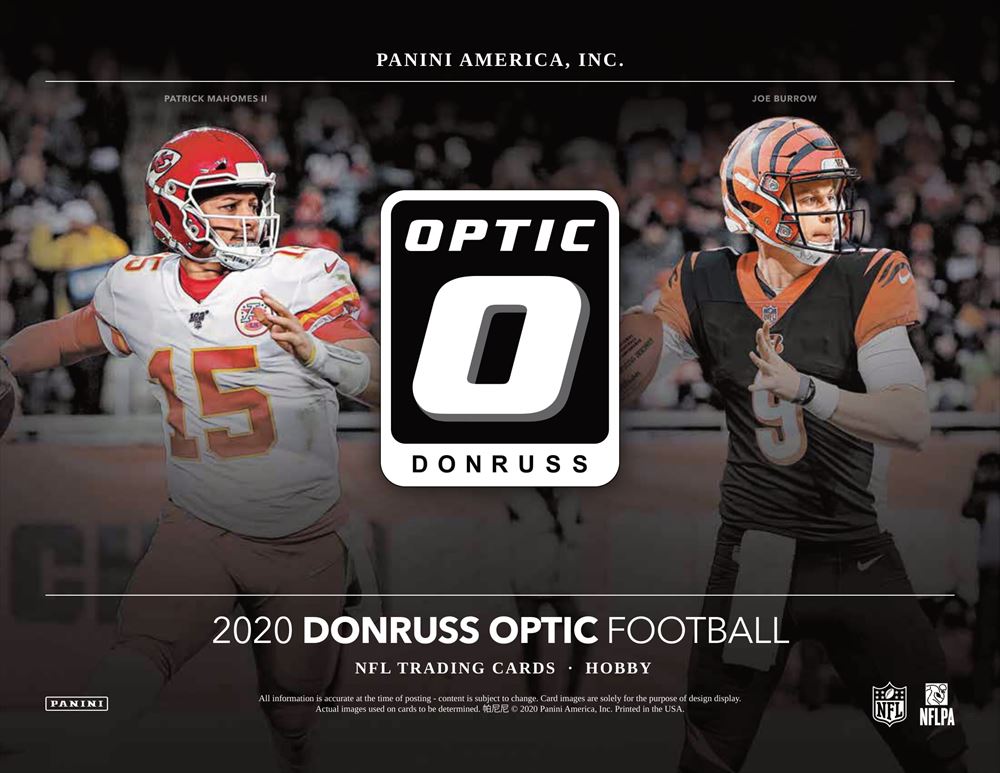 NFL 2020 DONRUSS OPTIC FOOTBALL HOBBY