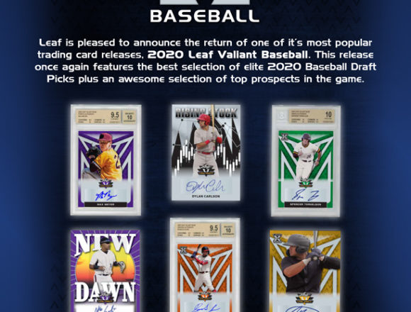 2020 LEAF VALIANT BASEBALL