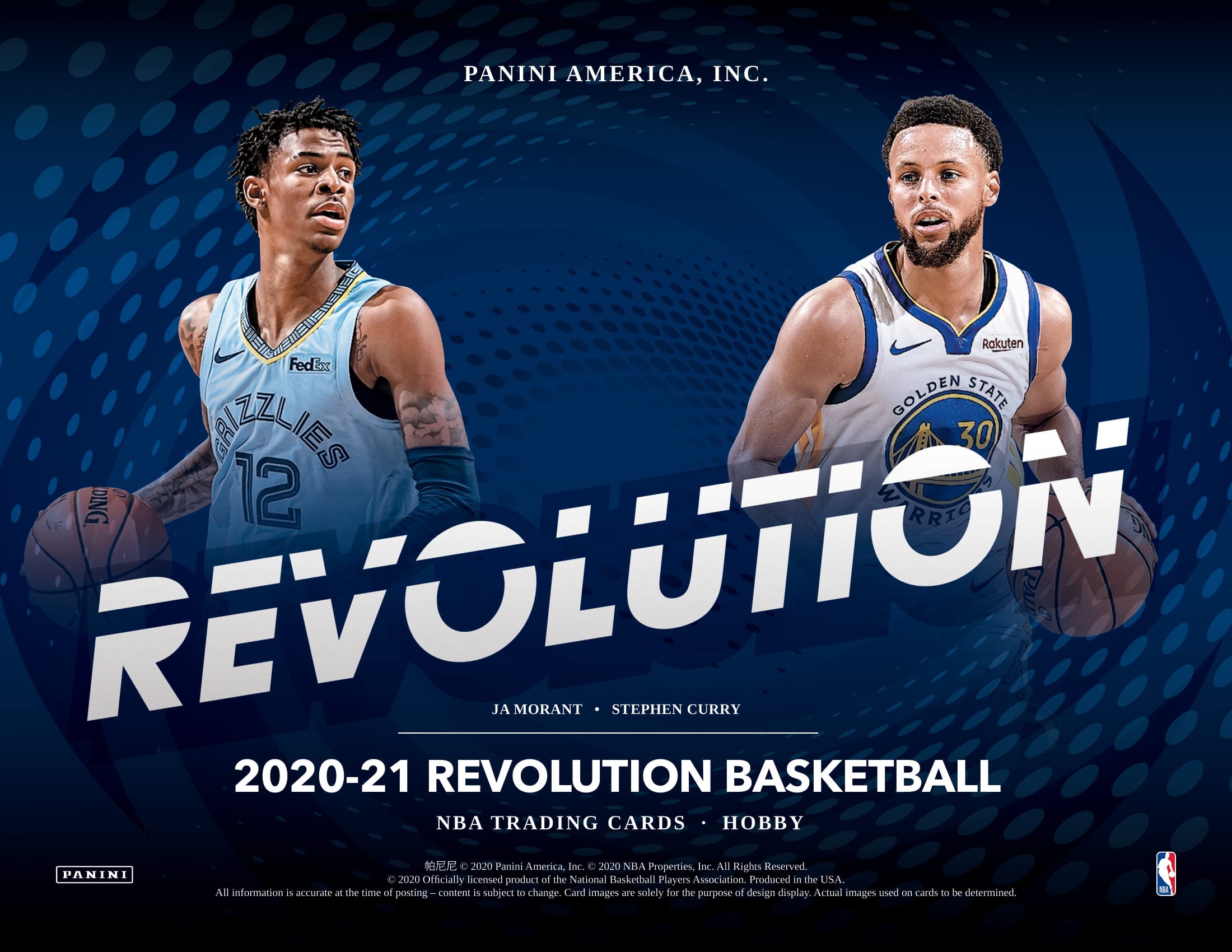 NBA 2020-21 PANINI REVOLUTION HOBBY【製品情報】 | Trading Card Journal