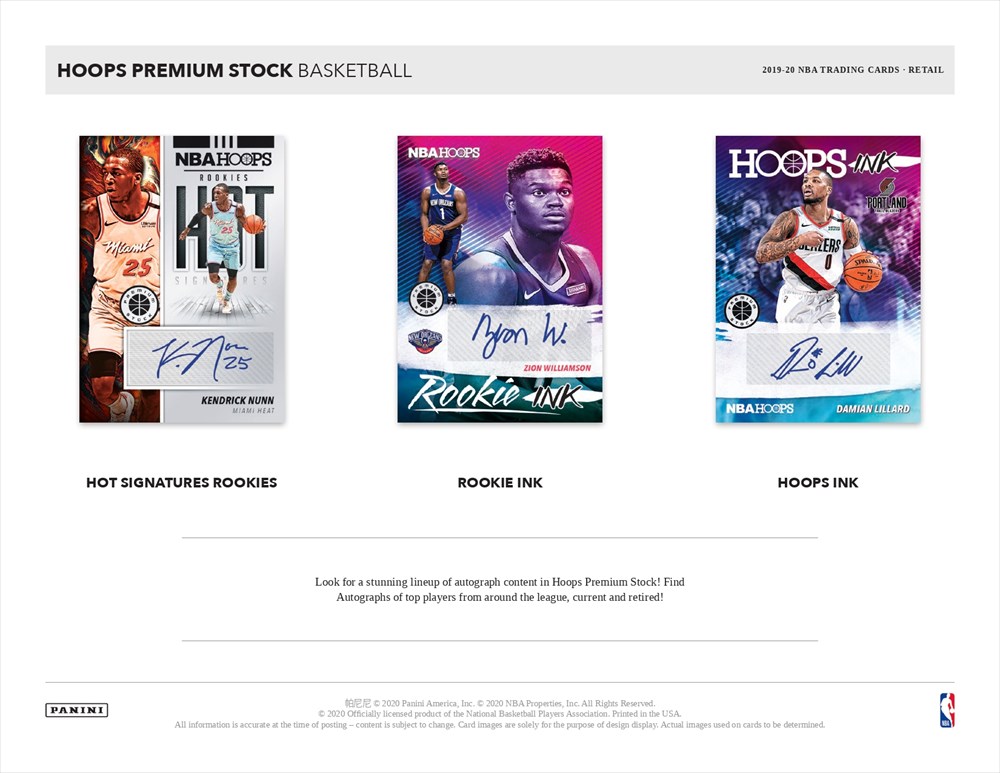 NBAカード 2019-20 Hoops Premium マルチ 未開封Box