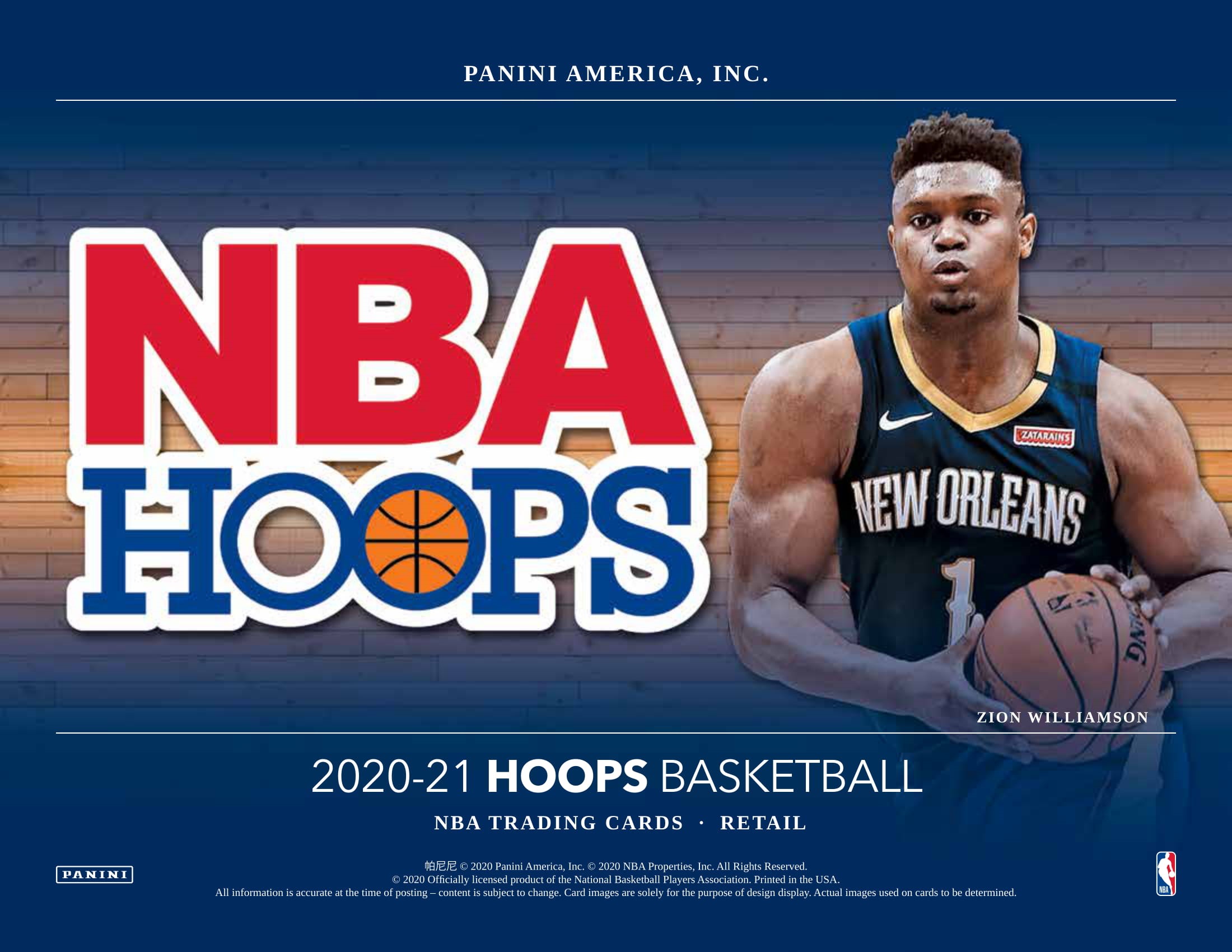 NBA 2020-21 PANINI HOOPS BASKETBALL NPP BLASTER【製品情報 ...