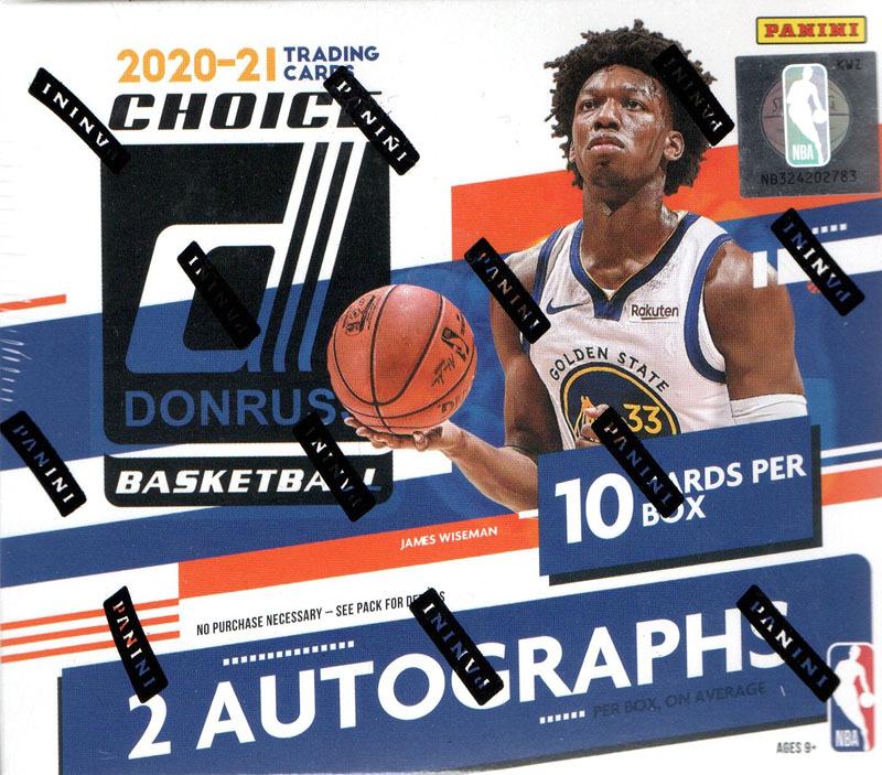 NBA 2020-21 PANINI DONRUSS BASKETBALL CHOICE | Trading Card Journal