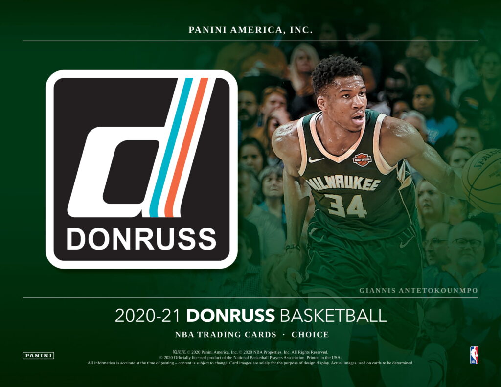 NBA 20-21  DONRUSS BASKETBALL CHOICE