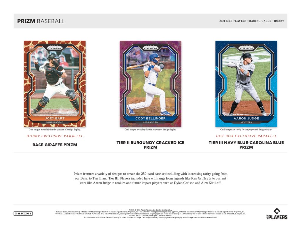 ⚾ 2021 PANINI PRIZM BASEBALL【製品情報】 | Trading Card Journal