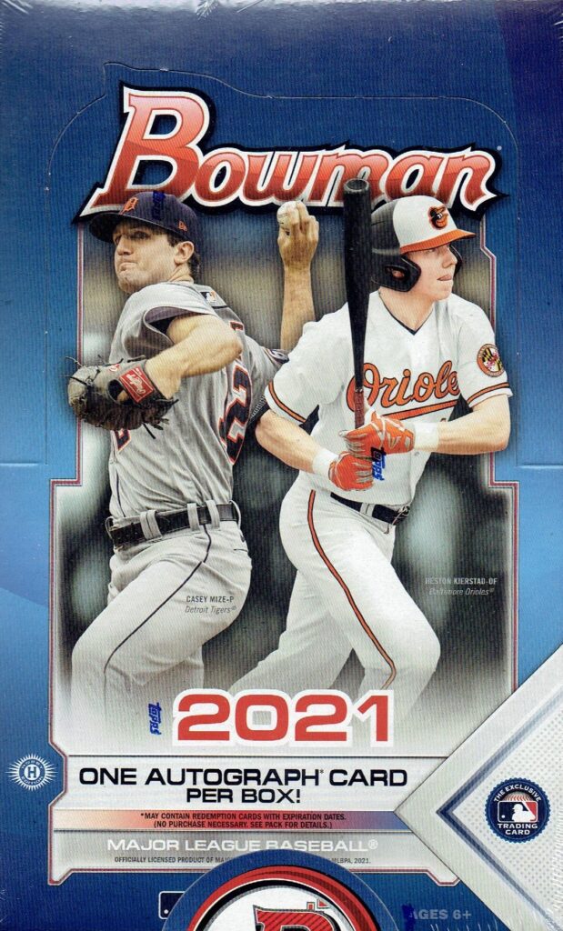⚾ MLB 2021 BOWMAN BASEBALL HOBBY【製品情報】 | Trading Card Journal