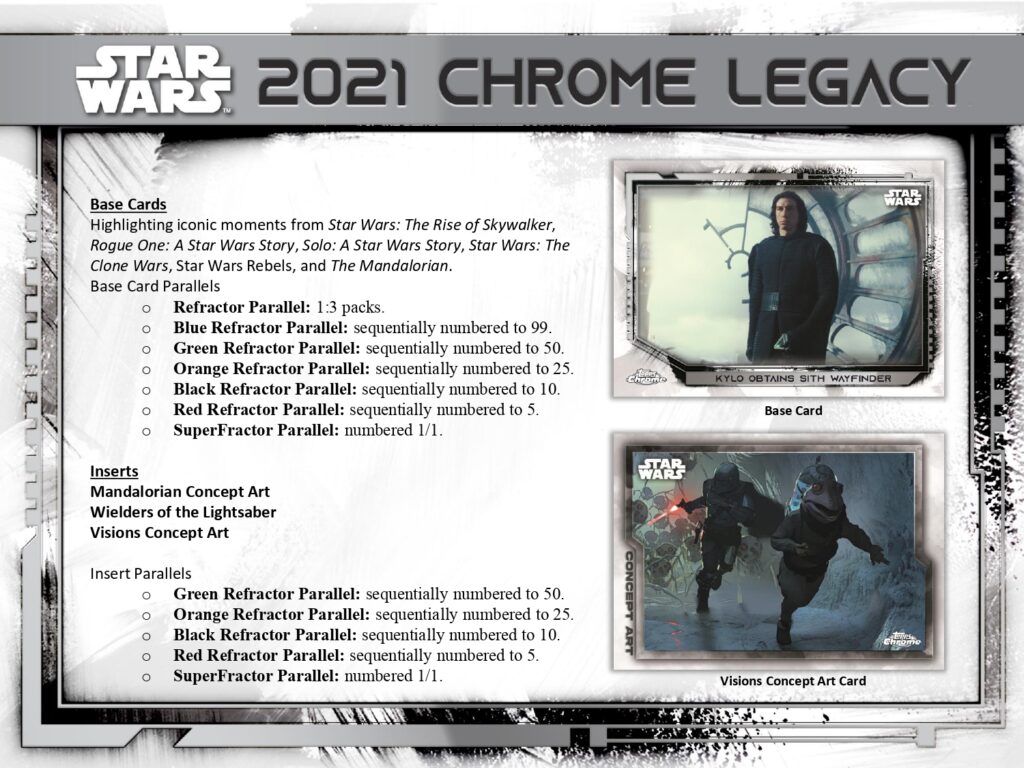 2021 Topps Star Wars Chrome LEGACY