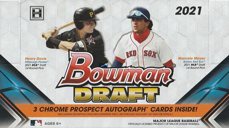 ⚾ TOPPS MLB 2021 BOWMAN DRAFT BASEBALL HOBBY【製品情報 ...