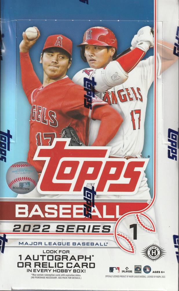 ★大谷翔平★MLB Topps 2022 Series 1Blaster Box