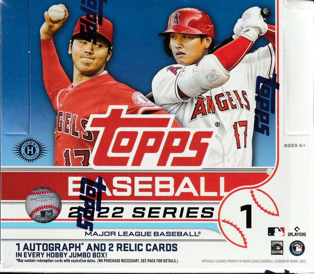 未開封シュリンク付き！】2022 Topps Baseball Series1 - その他