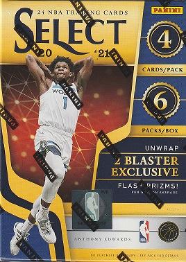 2020-21 NBA Select blaster カード ボックス