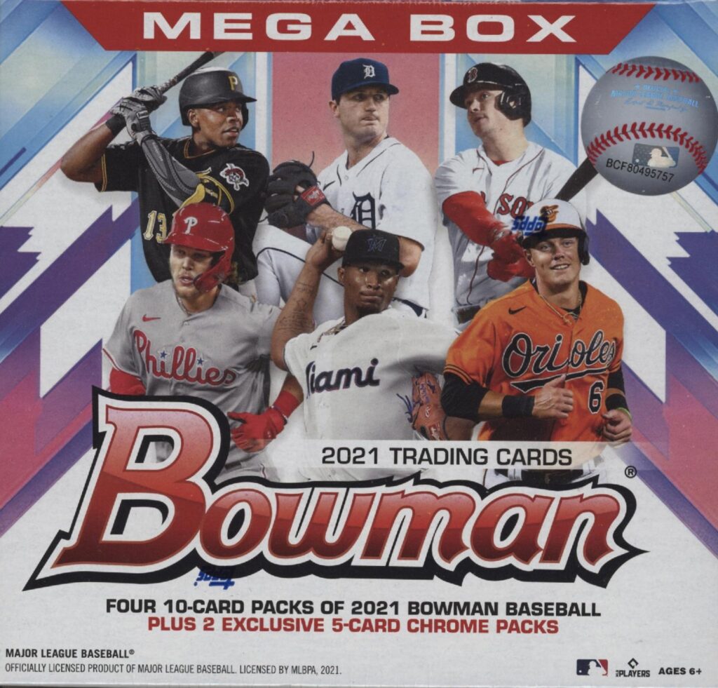 MLB 2021 BOWMAN MEGA BOX TARGET EXCLUSIVE【製品情報 ...