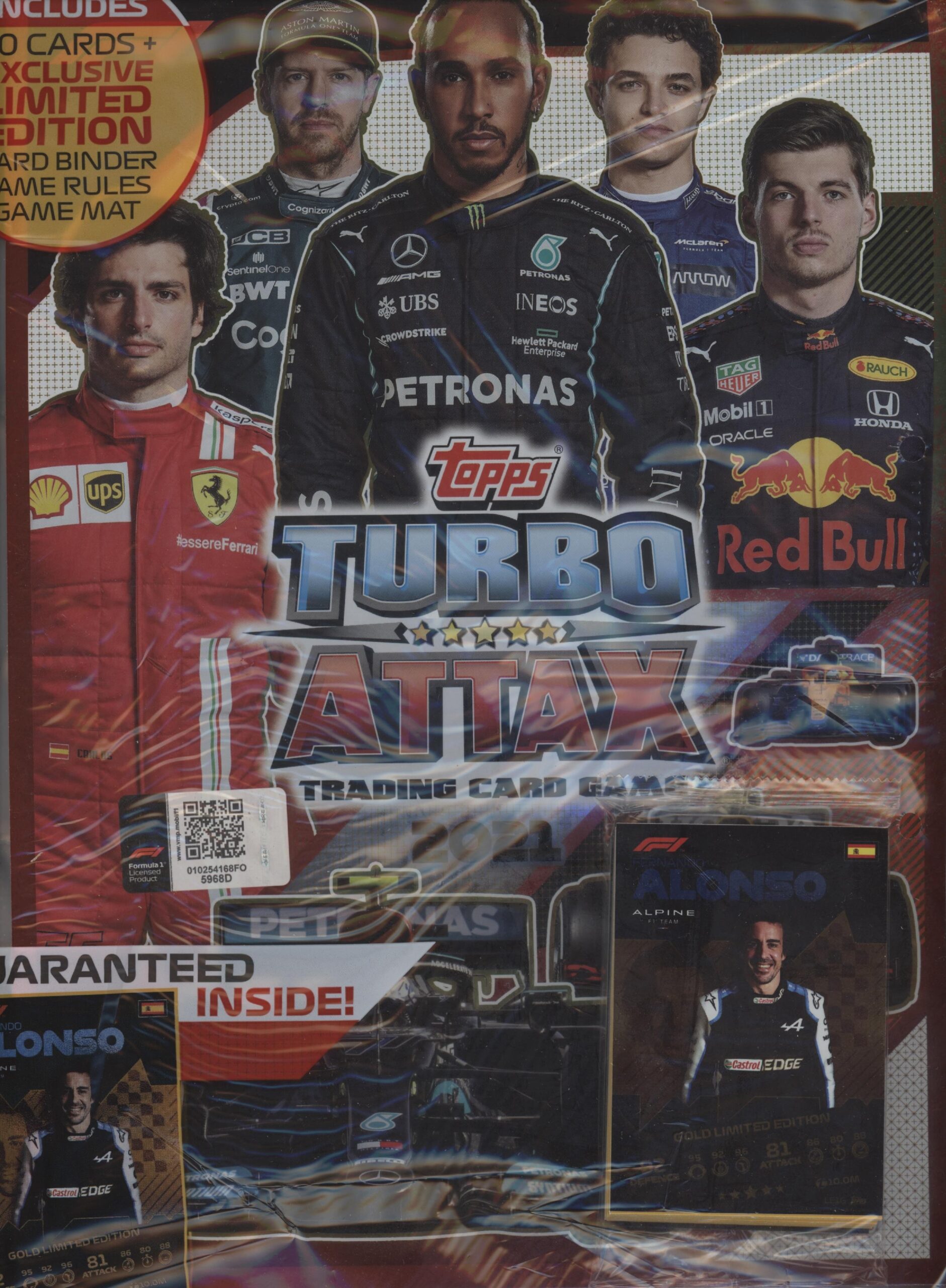 2021 TOPPS FORMULA 1 TURBO ATTAX STARTER PACK【製品情報