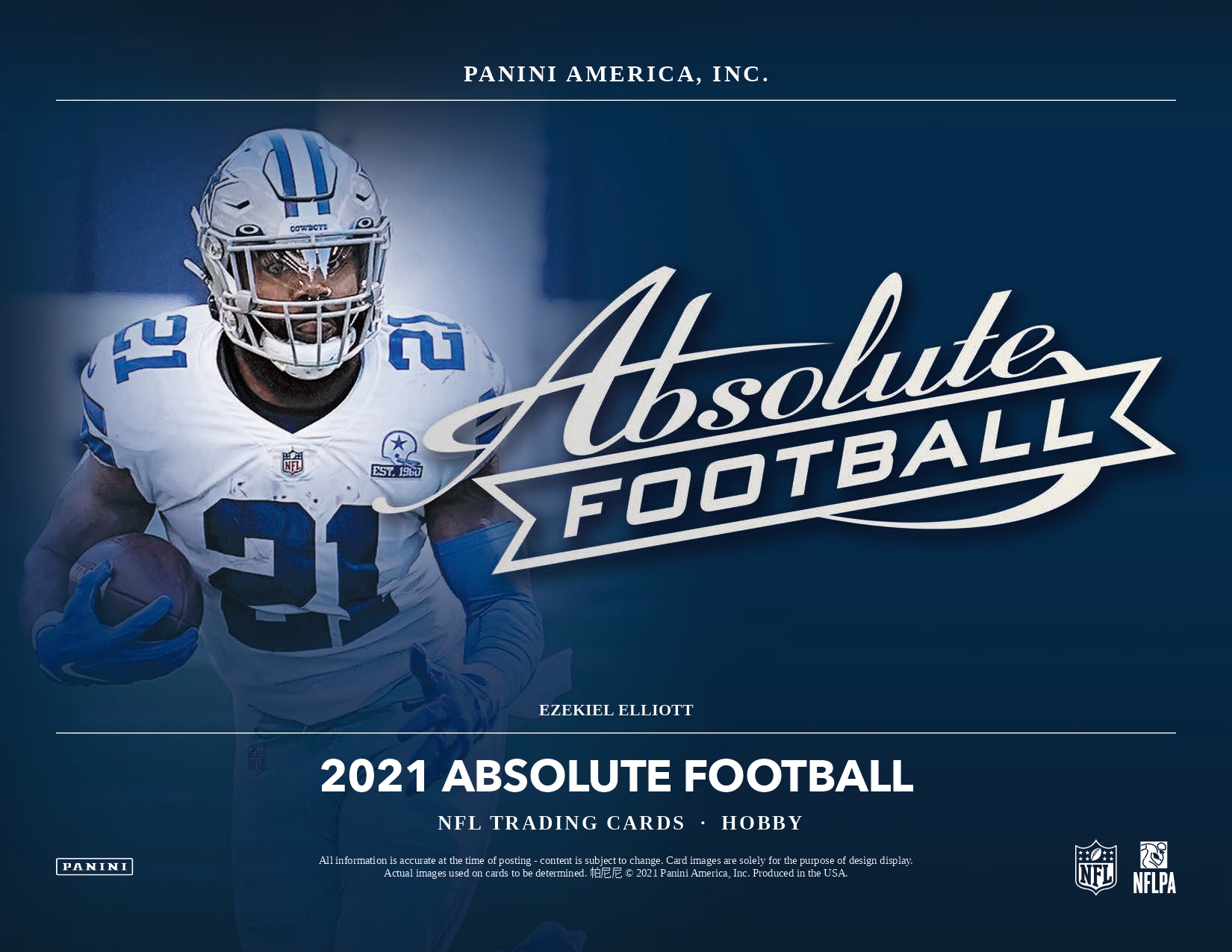 Nfl 21 Panini Absolute Football Hobby 製品情報 Trading Card Journal
