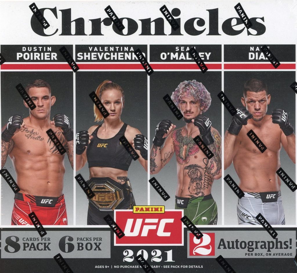 2021 Panini Chronicles UFC Hobby Box - 2021 - GB