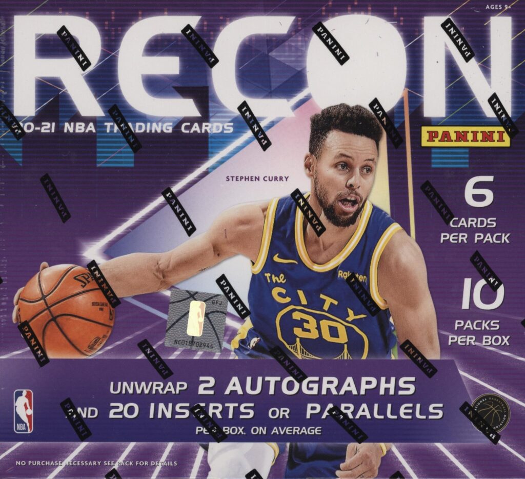 NBA 2020-21 Panini Recon Basketball 新品