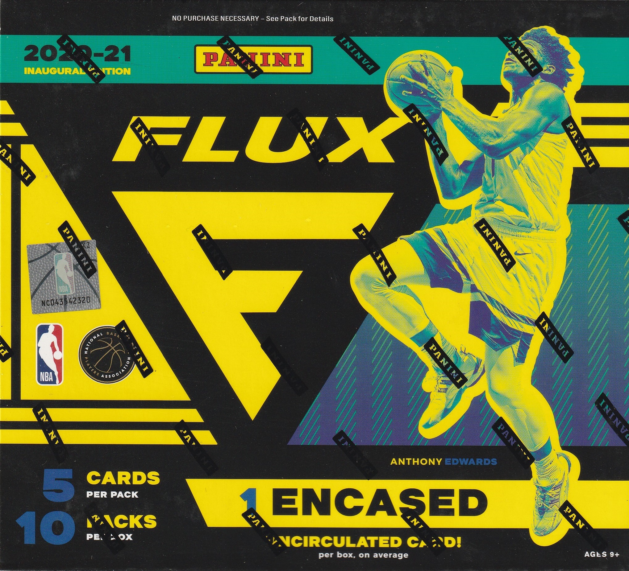 【B04】 NBA カード 2020-21 Panini Flux 未開封BOX