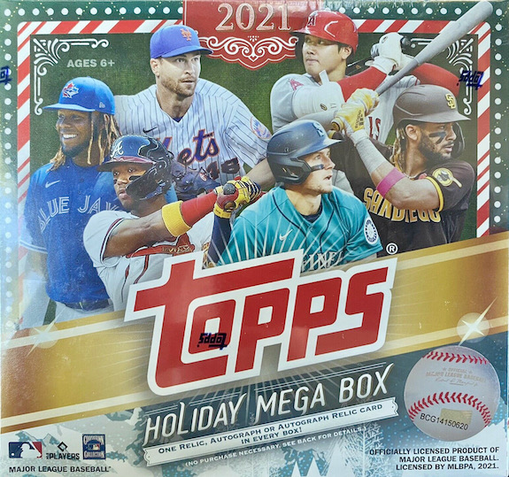 未開封カートン Topps Baseball Holiday Mega Box