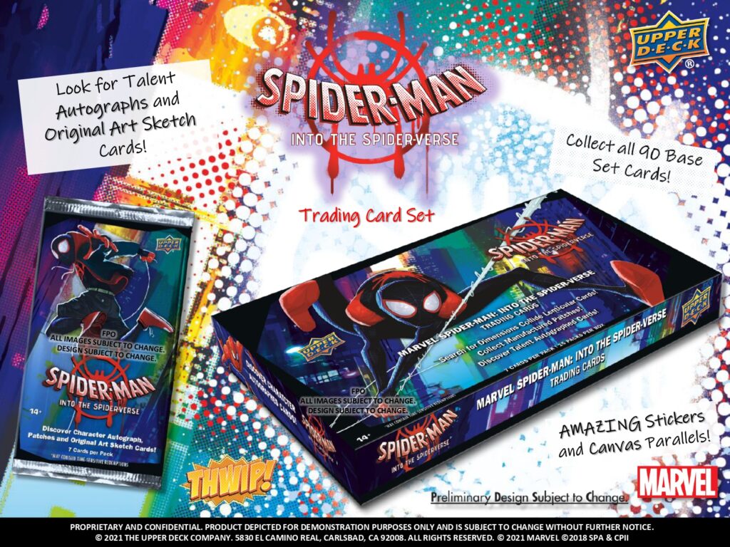 Upper Deck Spider-Man INTO THE SPIDER-VERSE【製品情報】 | Trading 