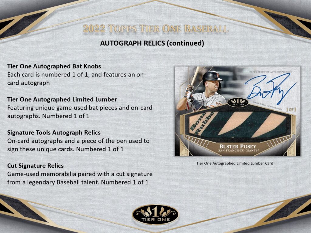 ⚾ MLB 2022 TOPPS TIER ONE BASEBALL【製品情報】 | Trading ⚾ MLB 2022 TOPPS TIER ONE BASEBALL【製品情報】 | Trading