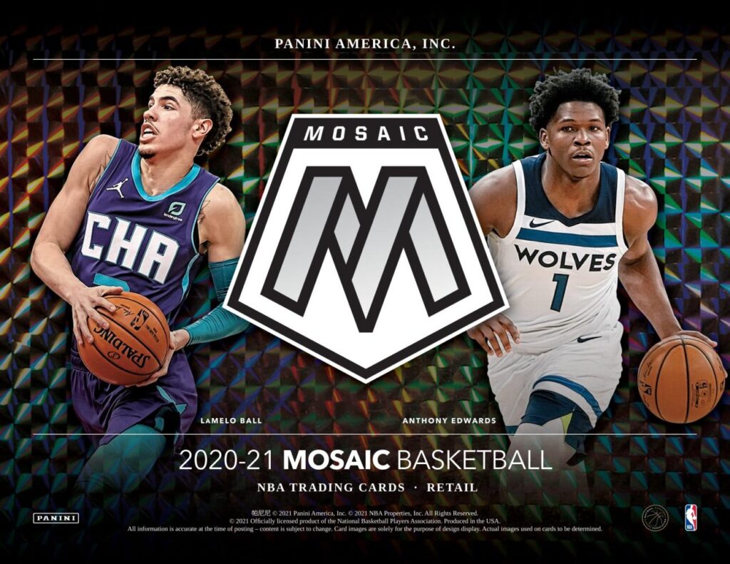 nbaカード Mosaic 21-22 blaster 4個 box