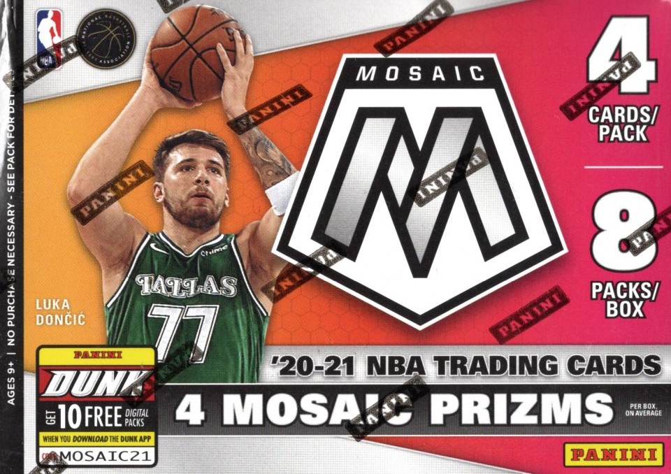 nbaカード Mosaic 21-22 blaster 4個 box