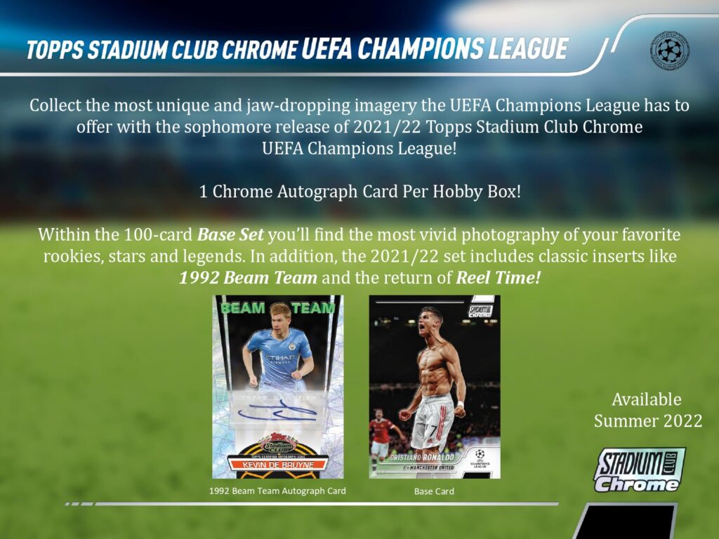 2021/22 TOPPS STADIUM CLUB CHROME UCL - その他