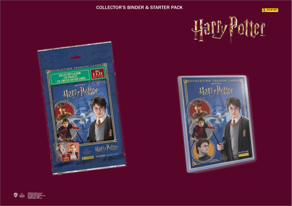 PANINI Harry Potter Evolution Trading Cards Booster【製品情報 