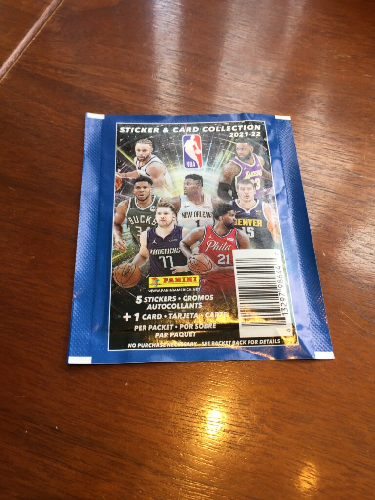 PANINI「2021-22 NBA STICKER & CARD COLLECTION」【コラム/開封