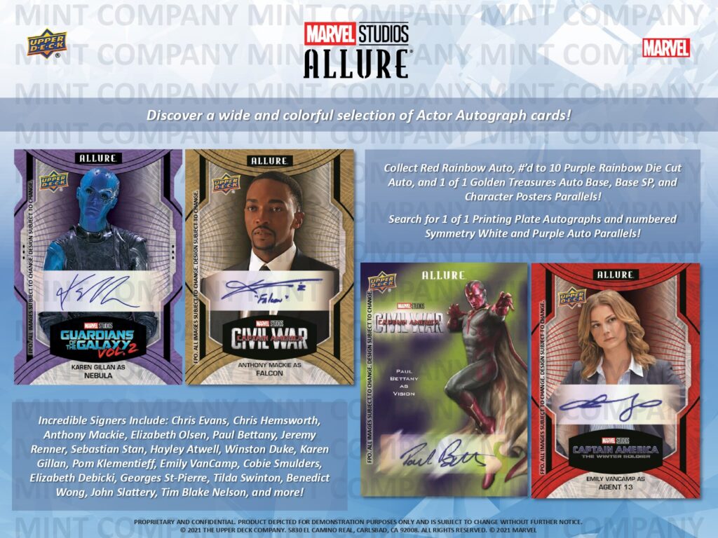 UPPER DECK MARVEL ALLURE TRADING CARD【製品情報】 | Trading Card ...