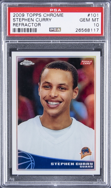 nbaカード stephen curry rc psa10