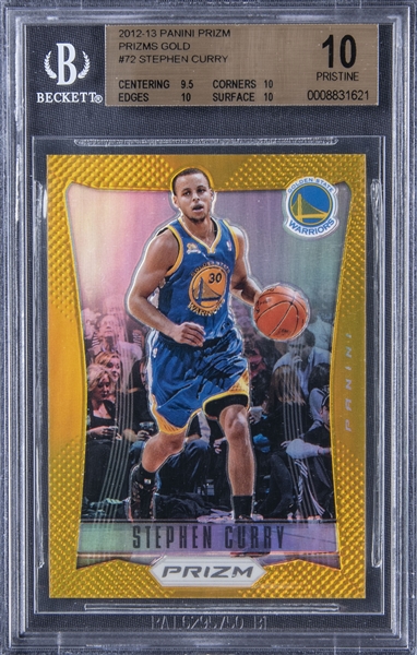 ステフィン・カリー Stephen Curry PRIZM /10 BGS9.5