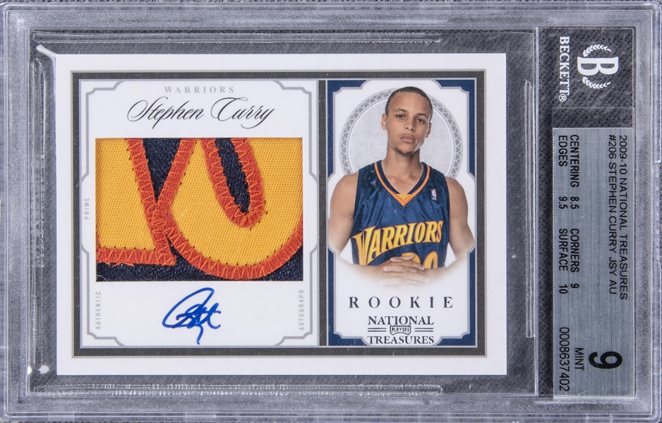 NBAカード　Stephen Curry Rookie PSA 10