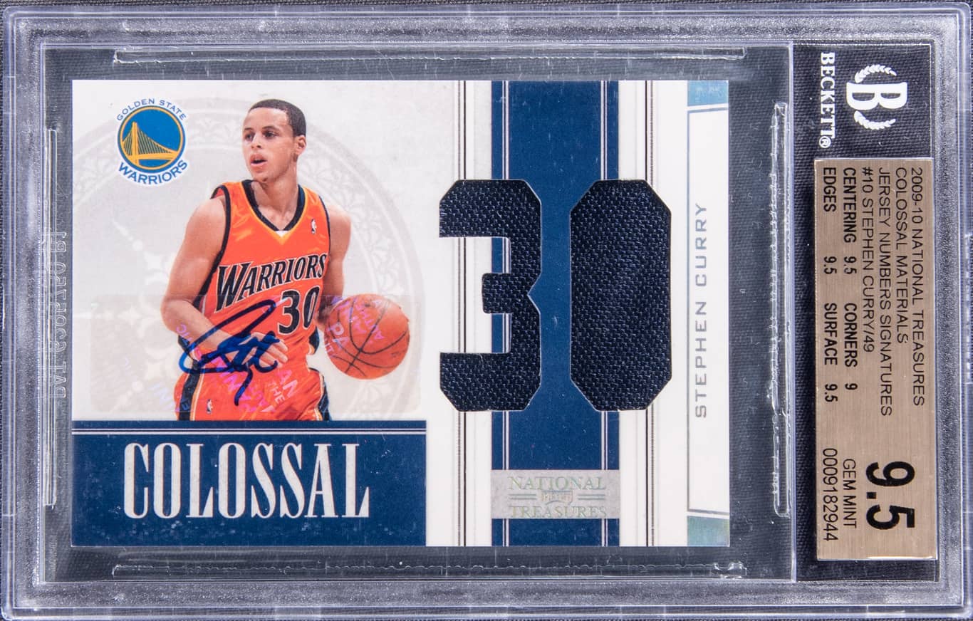 ステフィン・カリー Stephen Curry PRIZM /10 BGS9.5