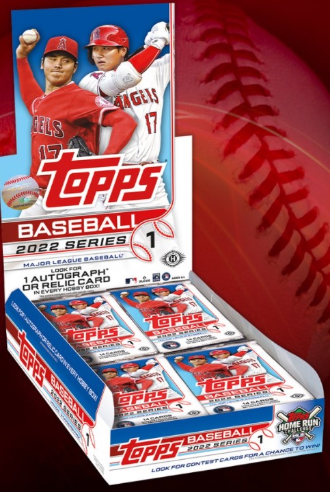 Topps MLB 2022 Series 1 四箱　大谷翔平